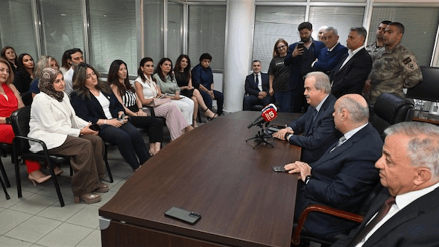جابر تفقد مبنى الـT.v.A : إعادة الودائع على مراحل وحاكم المصرف ينجز إجراءات تنظيم قانون