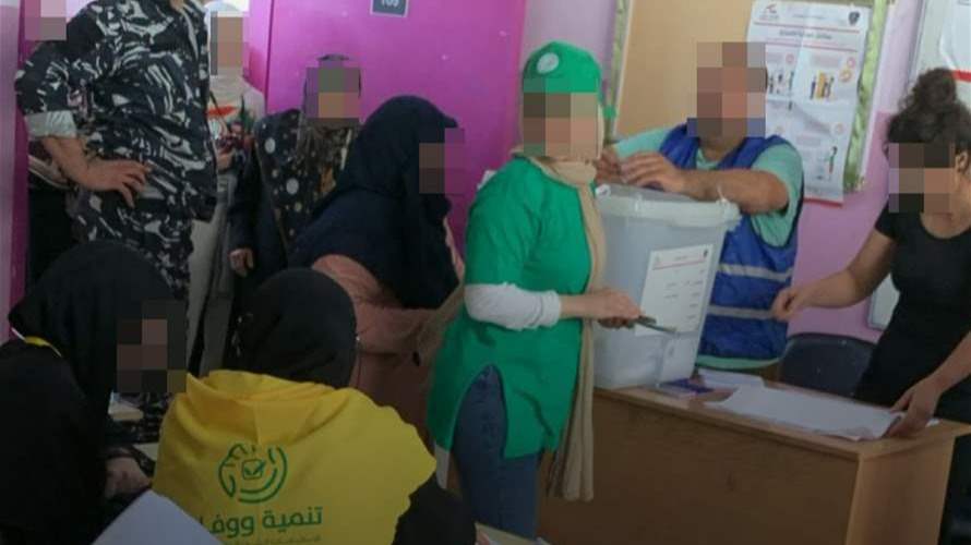فوضى داخل مركز الاقتراع في كفرحتا 