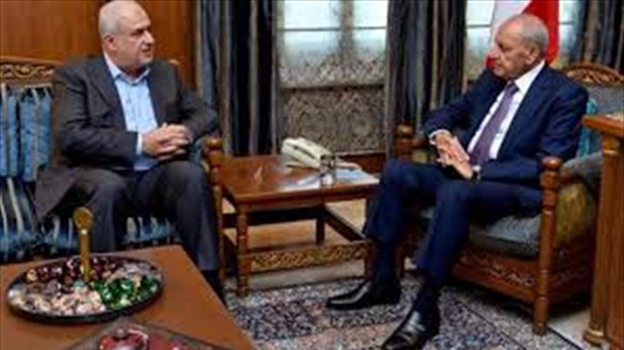 رعد بعد لقائه بري: ما حصل إنتخابيا يدل على تمسك شعبنا بخيار المقاومة والتنمية