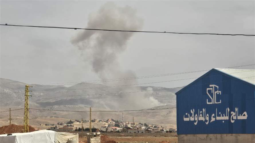 Israeli strike targets eastern mountain range in Brital heights, east of Baalbek