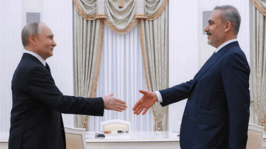 Putin and Turkish foreign minister discuss Ukraine peace efforts