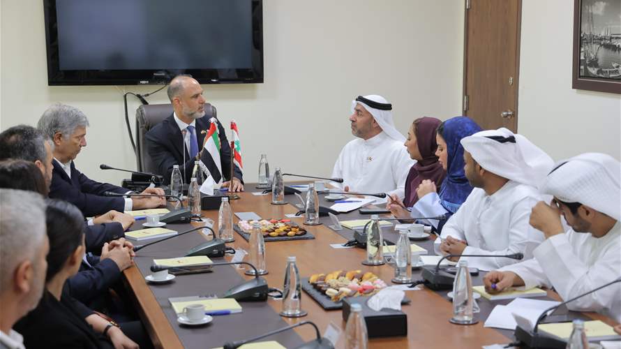 عيتاني خلال جولة وفد إماراتي رفيع: مرفأ بيروت في جهوزية تامة للانضمام إلى خطوط النقل العربية