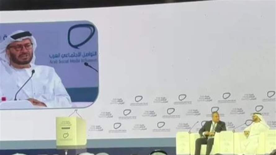  المستشارُ الديبلوماسيّ للرئيس الإماراتيّ: هناك تغير كبير في المشهد السياسيّ في سوريا ولبنان