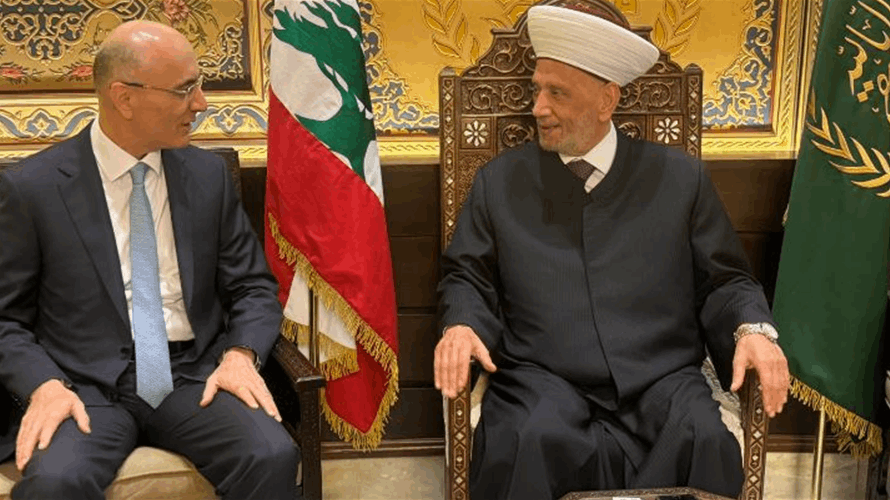 الحجار التقى المفتي دريان: إن شاء الله في الأيام المقبلة ستكون كل الأمور على النحو الأفضل