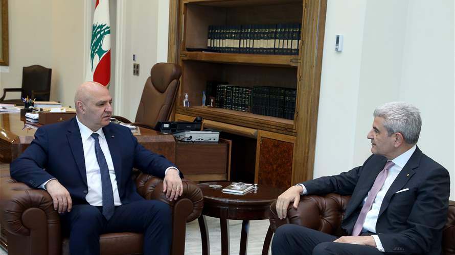 الرئيس عون تناول مع مرقص وعيسى الخوري اوضاع وزارتيهما