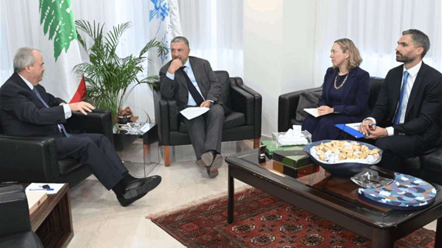Lebanese finance minister, World Bank discuss launch of Lebanon reconstruction fund