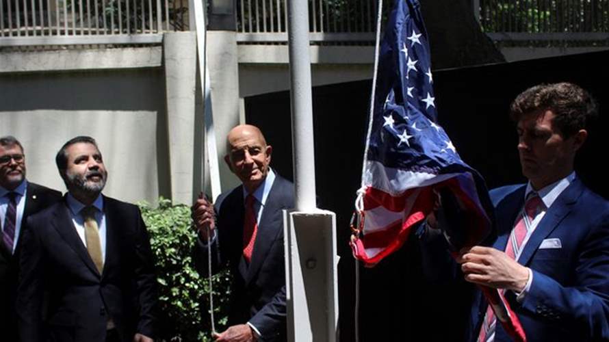 US envoy for Syria raises flag over Damascus residence as ties improve