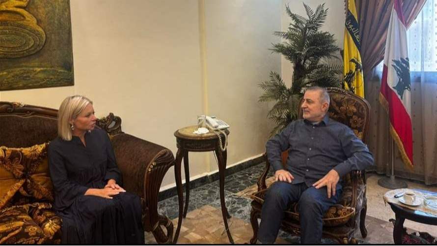 Hezbollah official meets UN coordinator to discuss south Lebanon security
