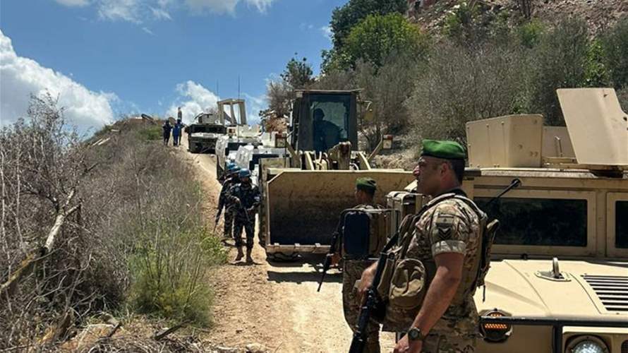 الجيش: تفكيك جهاز تجسس وإزالة ١٣ ساترًا ترابيًّا أقامها العدو الإسرائيلي في بلدة بليدا - مرجعيون