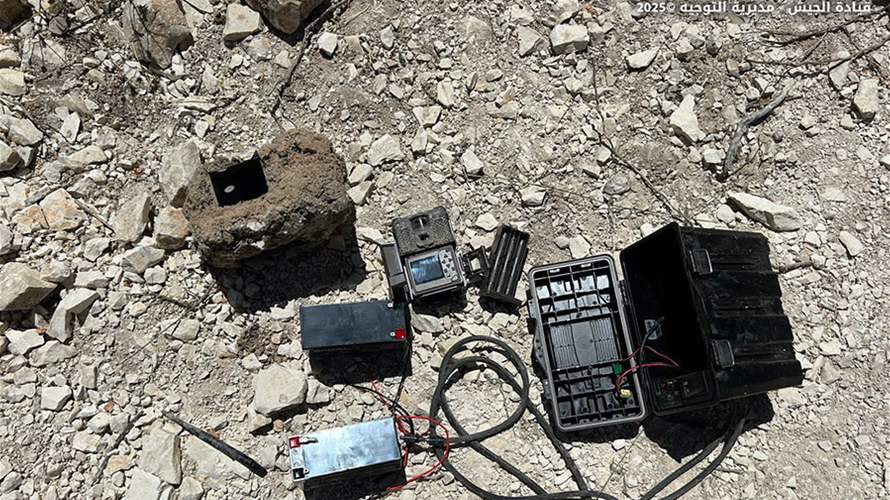 Lebanese army dismantles Israeli spy device, removes barriers in southern Lebanon 