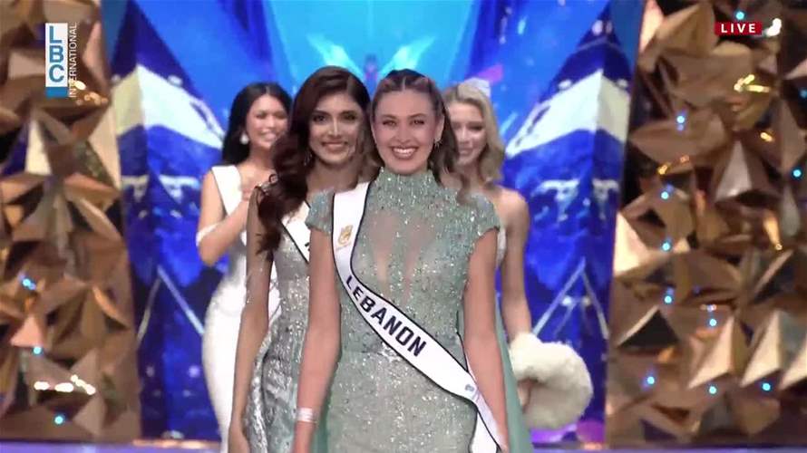 Miss Lebanon qualifies among the Top 20 at Miss World 2025, ranks among Top 5 in Asia & Oceania