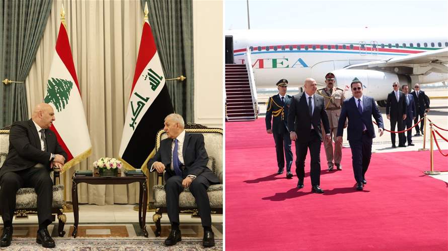 Years of support on the line: President Aoun’s visit to Iraq deepens ties, thanks Baghdad for vital help