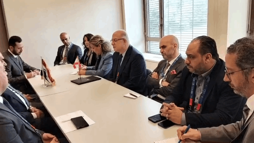 مؤتمر العمل الدوليّ في جنيف... لقاءات الوزير حيدر مع نظرائه العرب