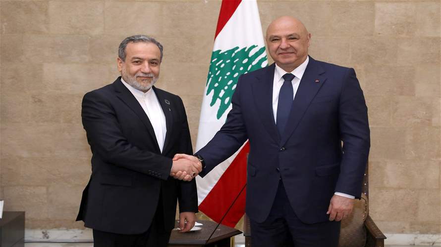 Iranian FM expresses support for Lebanon during visit to Beirut