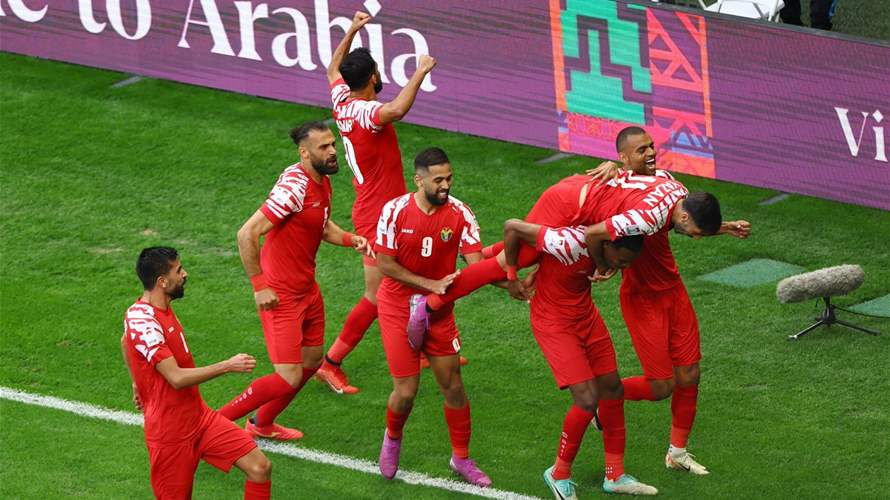 تأهل منتخب الأردن إلى كأس العالم لكرة القدم للمرو الأولى 