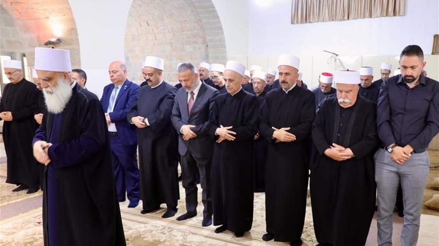 شيخ العقل في خطبة الأضحى: اتُّخذ قرار قيام الدولة والمطلوب التفاهم والحوار وحلّ المشاكل بروح تصالحية وإرادة وطنية 