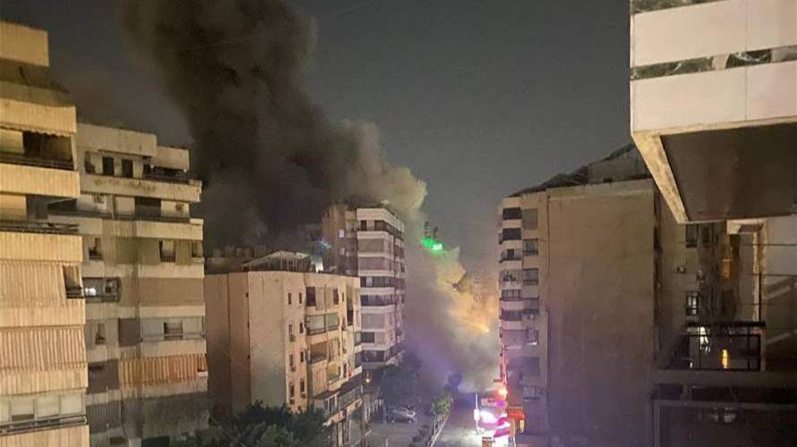 Aftermath of a deadly night: Israeli airstrikes shatter quiet in Beirut