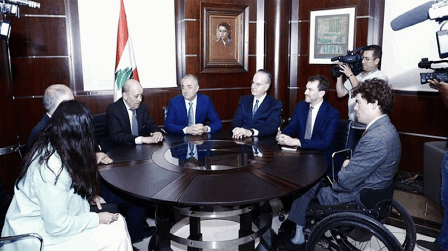 لودريان: لبنان لا يملك ترف الوقت ويجب الاسراع في إقرار القوانين الإصلاحية المطلوبة