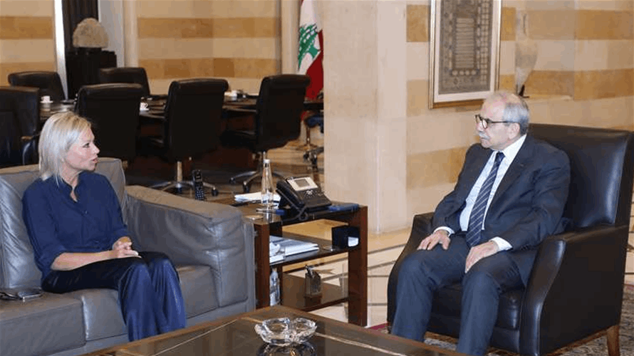 PM Salam discusses political developments, Belarusian cooperation, human rights, and airport projects in series of meetings