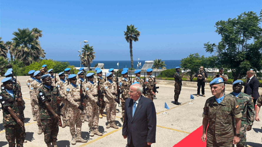 Defense Minister visits UNIFIL in Naqoura, condemns attacks and calls for mandate renewal