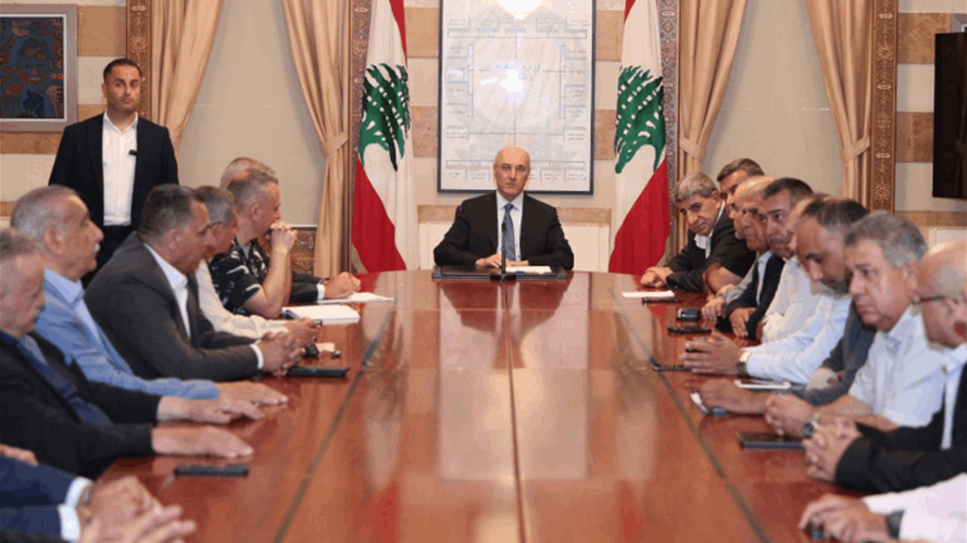وزير الداخلية إستقبل الجميل والبعريني واطلع من إتحاد النقل البري على مطالب القطاع