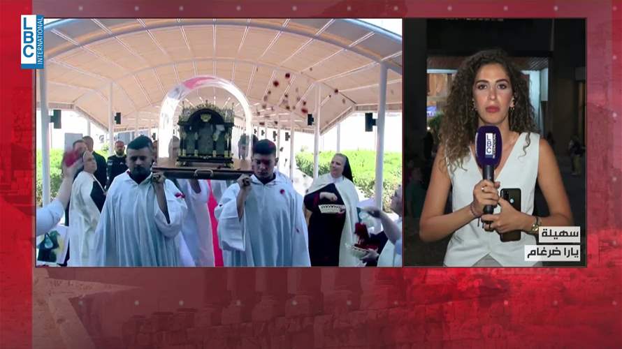 ذخائر القديسة تيريز الطفل يسوع وصلت إلى لبنان وحطت في سهيلة