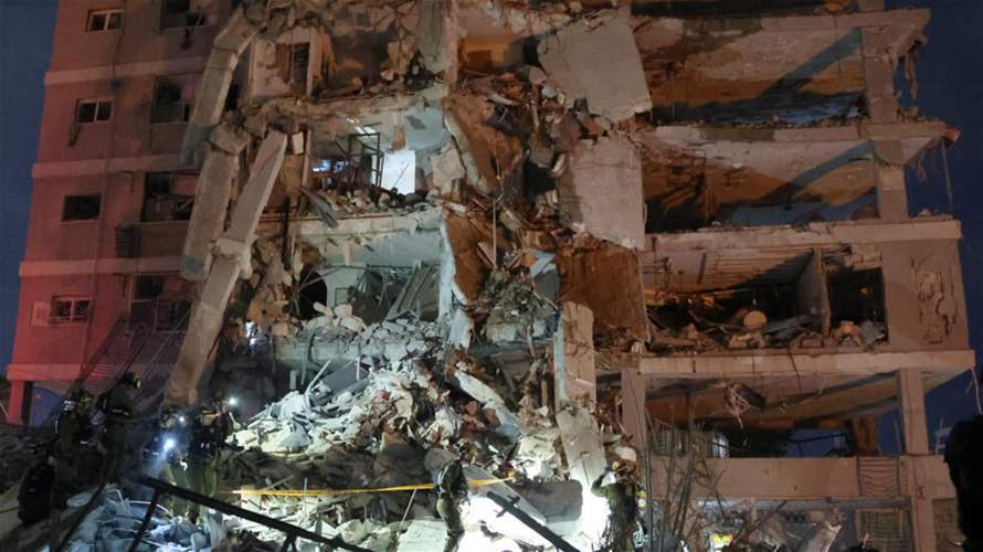 الإسعاف الاسرائيليّ: خمسة قتلى و92 جريحًا في الضربة الصاروخية الإيرانية