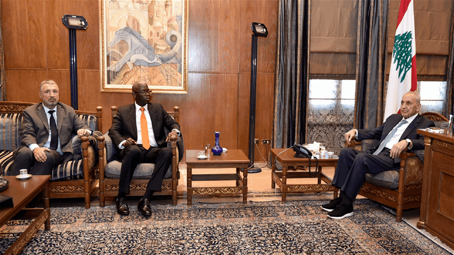 Speaker Berri meets World Bank officials, affirms readiness to pass key reform laws