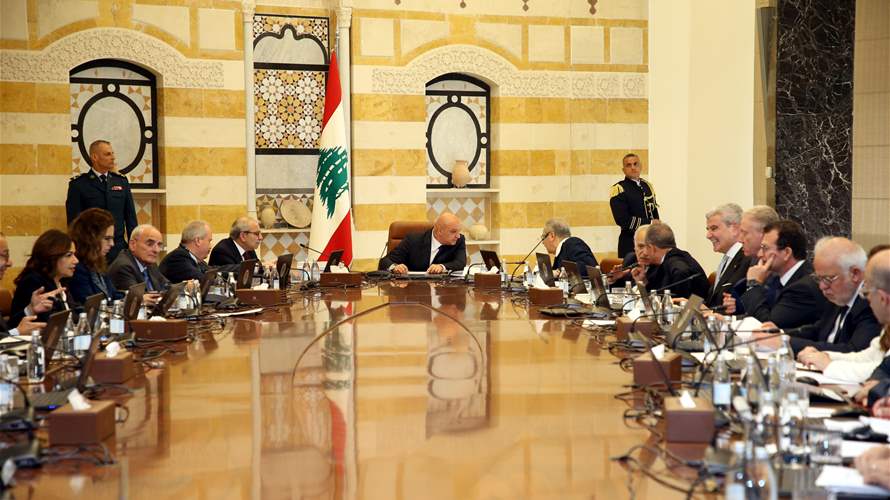 Lebanon’s cabinet approves major policy steps, stresses keeping country out of regional conflict