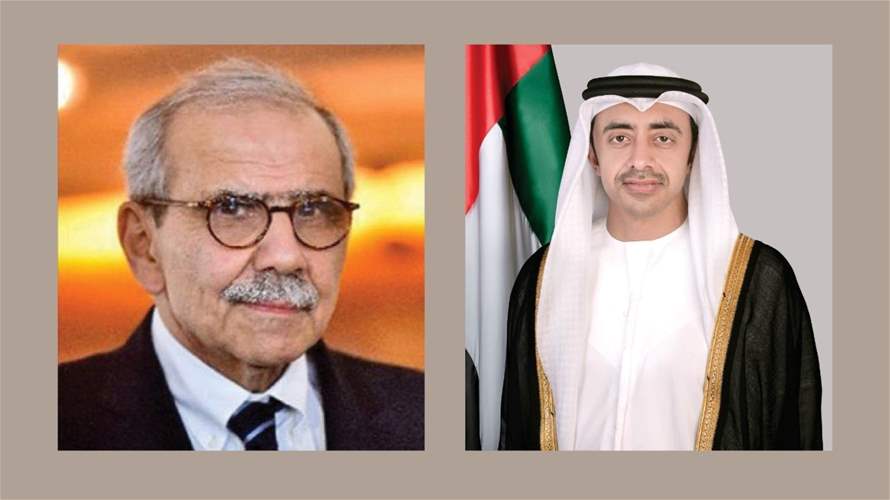 نائب رئيس مجلس الوزراء الاماراتي وسلام يبحثان هاتفيا التطورات الإقليمية