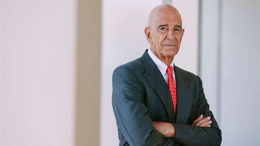US envoy Tom Barrack temporarily takes lead on Lebanon, presses for progress on Hezbollah weapons issue