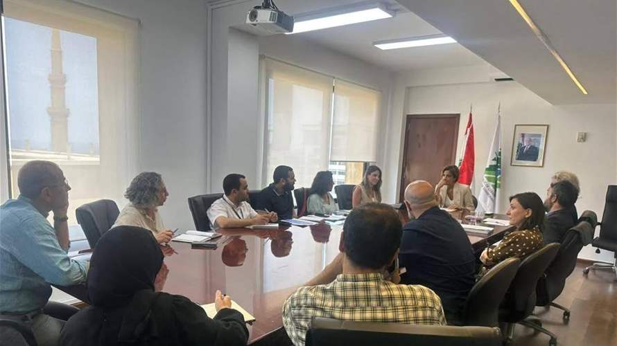 وزيرة البيئة عقدت سلسلة إجتماعات مع الجهات المانحة لتحسين إدارة النفايات الصلبة