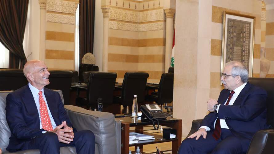 PM Salam meets US Envoy to discuss security, sovereignty, and border issues