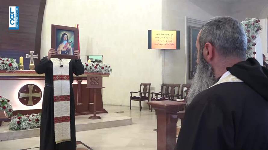 ذخائر القديسة تيريز الطفل يسوع من جبيل الى المعيصرة والجولة مستمرة