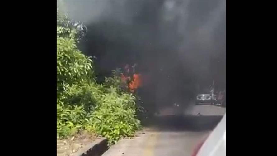 Israel strike targets vehicle in Aabbasiyyeh, Tyre (Video)