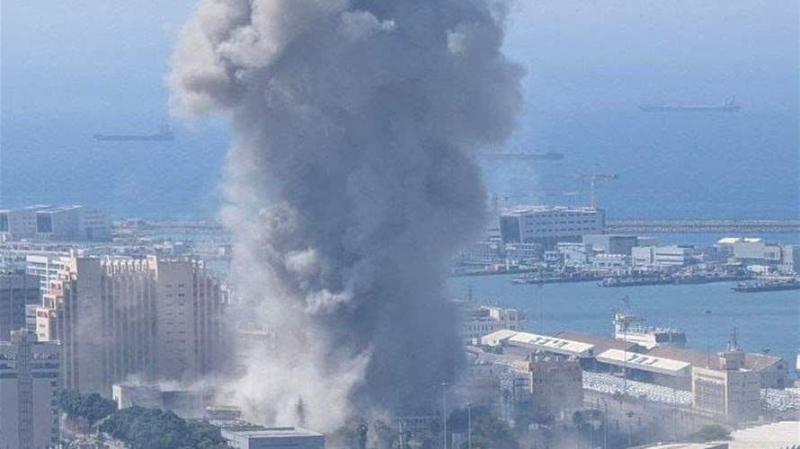 Iran's IRGC strikes Israeli Channel 14 field broadcast site in Israel's Haifa with Sejjil-3 missiles