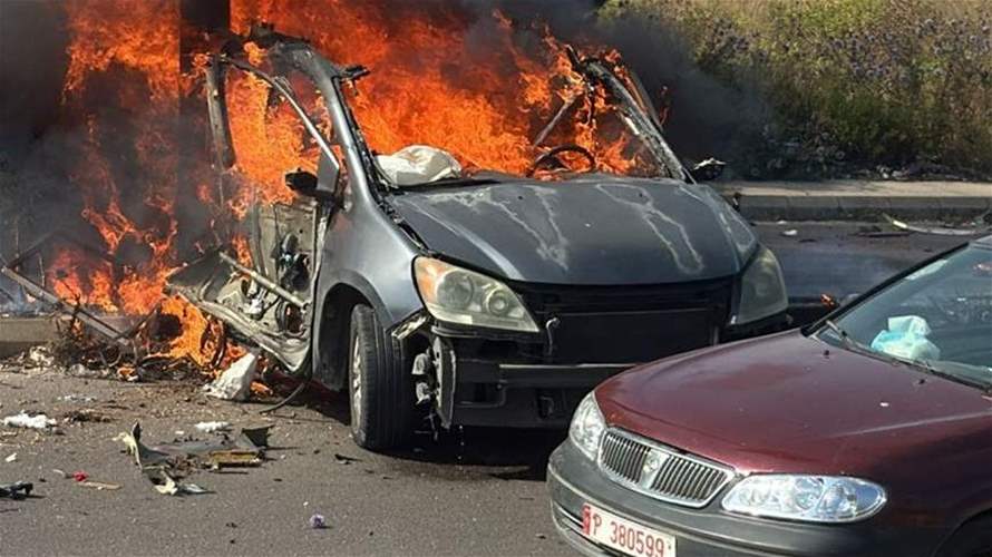 Three killed in Israeli drone strike on vehicle in Kfar Dajjal, South Lebanon