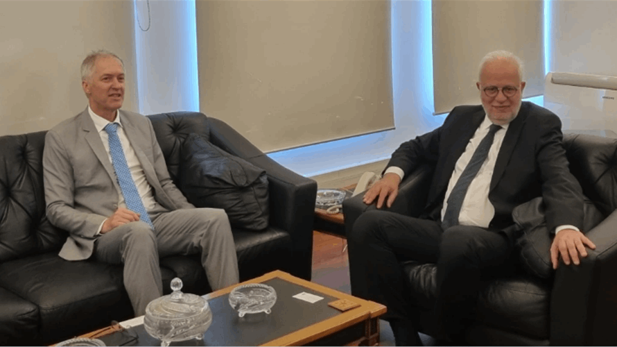 وزير العدل بحث وسفير بلجيكا في التعاون القضائي والقانوني