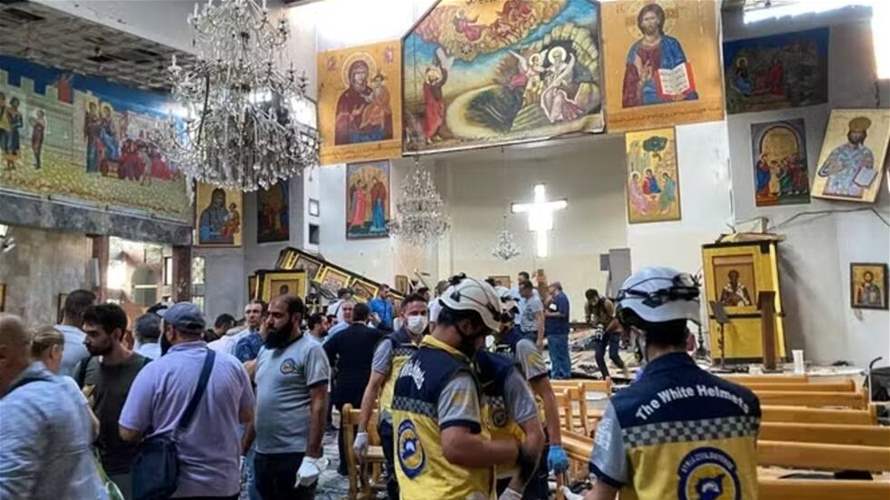 Unknown extremist group claims attack on church in Damascus