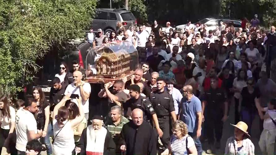 القديسة تيريز الطفل يسوع تجمع المؤمنين في جولتها شمال لبنان