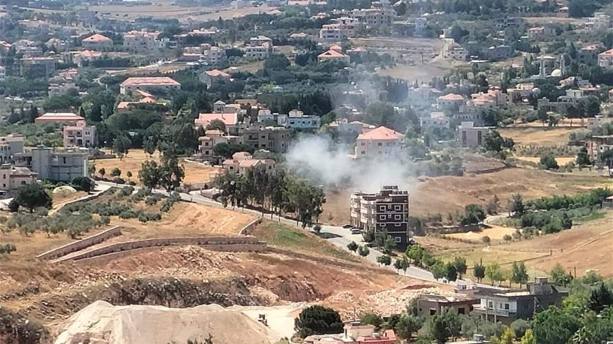 غارة عند مفترق برعشيت - شقرا ومعلومات عن سقوط إصابات