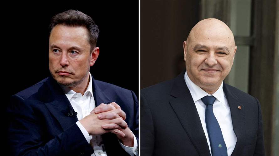 Elon Musk expresses interest in Lebanon’s telecom sector during call with President Aoun