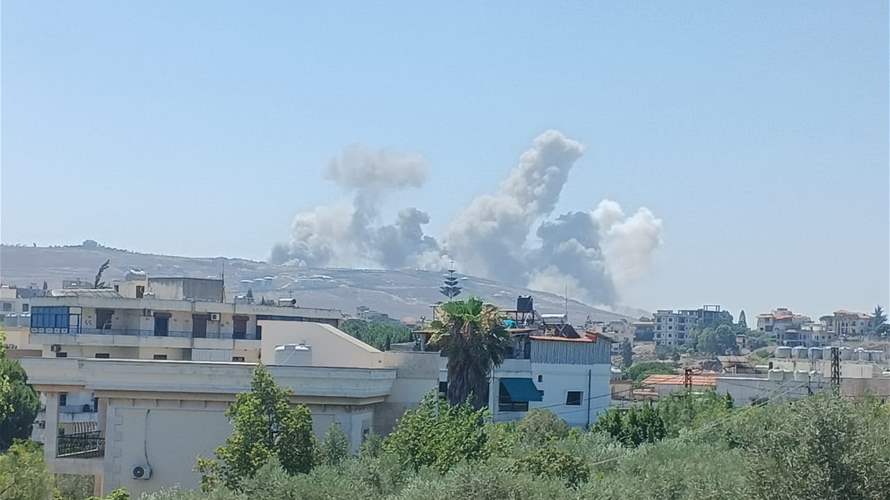 Israeli strikes target Nabatieh in South Lebanon