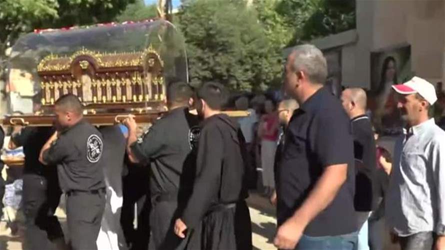 البقاع في استقبال ذخائر القديسة تيريز الطفل يسوع: أرض الحب والسلام