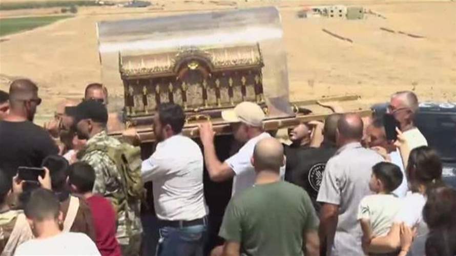 5 محطات في البقاع طبعت في زيارة ذخائر القديسة تيريز الطفل يسوع