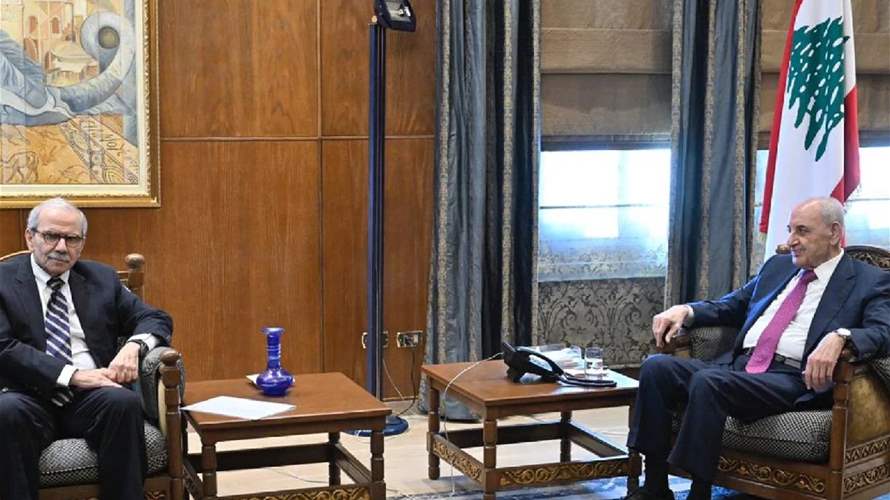 في عين التينة... ملف براك بين سلام وبري 