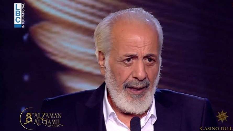 أيمن زيدان... تكريم لمسيرة تُشكّل حجر أساس في الدراما السورية