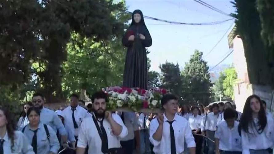 من بكفيا إلى حملايا... مسيرة صلاة على خطى القديسة رفقا