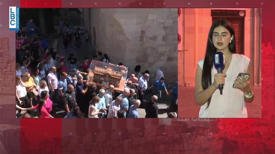 ذخائر القديسة تيريزيا تواصل جولتها على المناطق اللبنانية والمحطة من الشوف