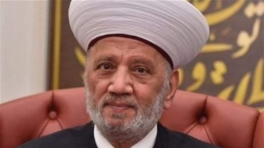 Lebanon's Grand Mufti set to meet Syria's president Saturday, LBCI sources confirm 